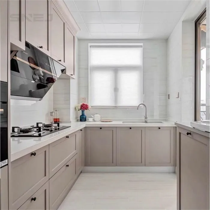 Custom Shaker Wood Kitchen Cabinets